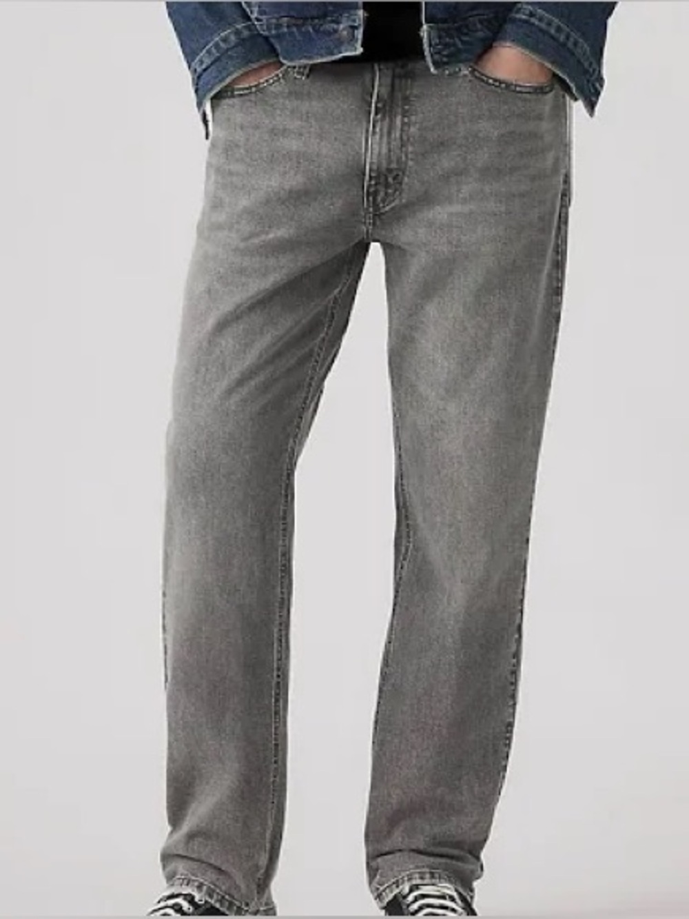 Levi’s Men's 541 Athletic Taper Gray Jeans 34 x 30